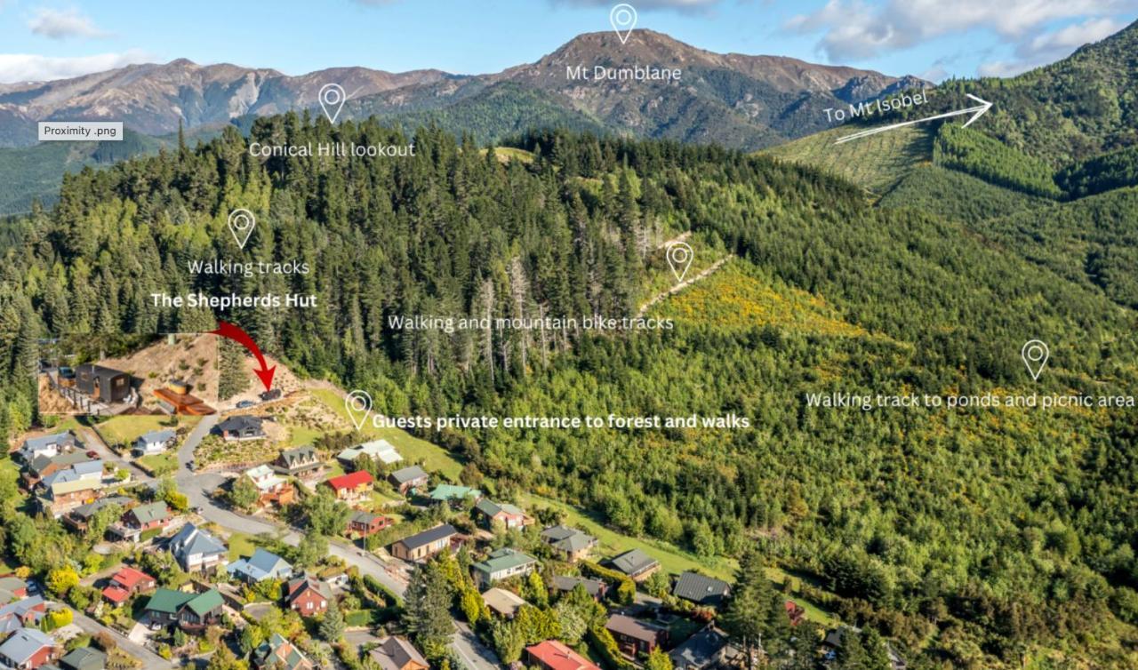 The Shepherds Hut - Boutique Retreat. Hanmer Springs Buitenkant foto